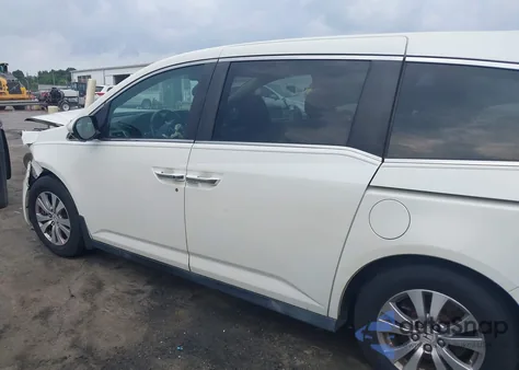 2014 Honda Odyssey Exl z USA, uszkodzony, nr VIN 5FNRL5H6XEB030376